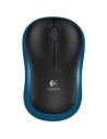 Ratón Inalámbrico Logitech M185, Hasta 1000 DPI, Azul