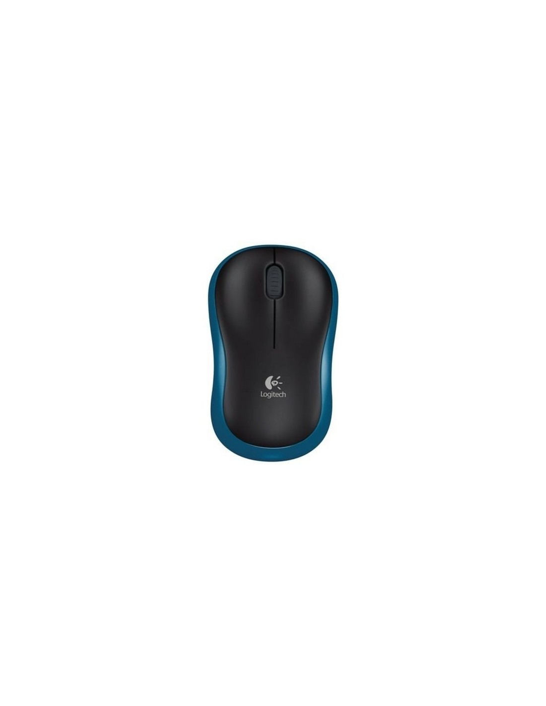 Ratón Inalámbrico Logitech M185, Hasta 1000 DPI, Azul