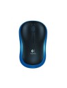Ratón Inalámbrico Logitech M185, Hasta 1000 DPI, Azul