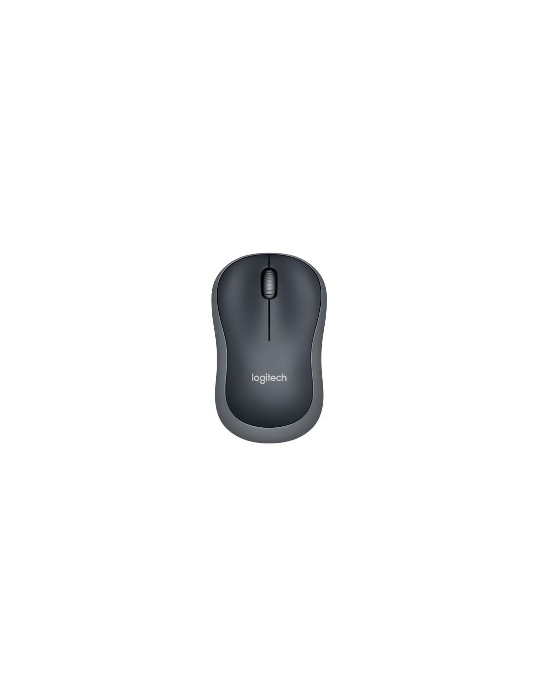 Ratón Inalámbrico Logitech M185, Hasta 1000 DPI, Gris