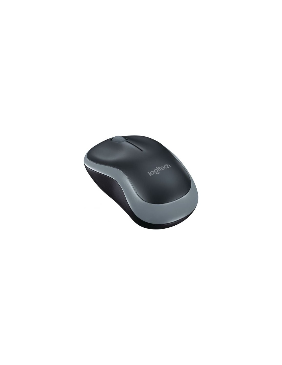 Ratón Inalámbrico Logitech M185, Hasta 1000 DPI, Gris