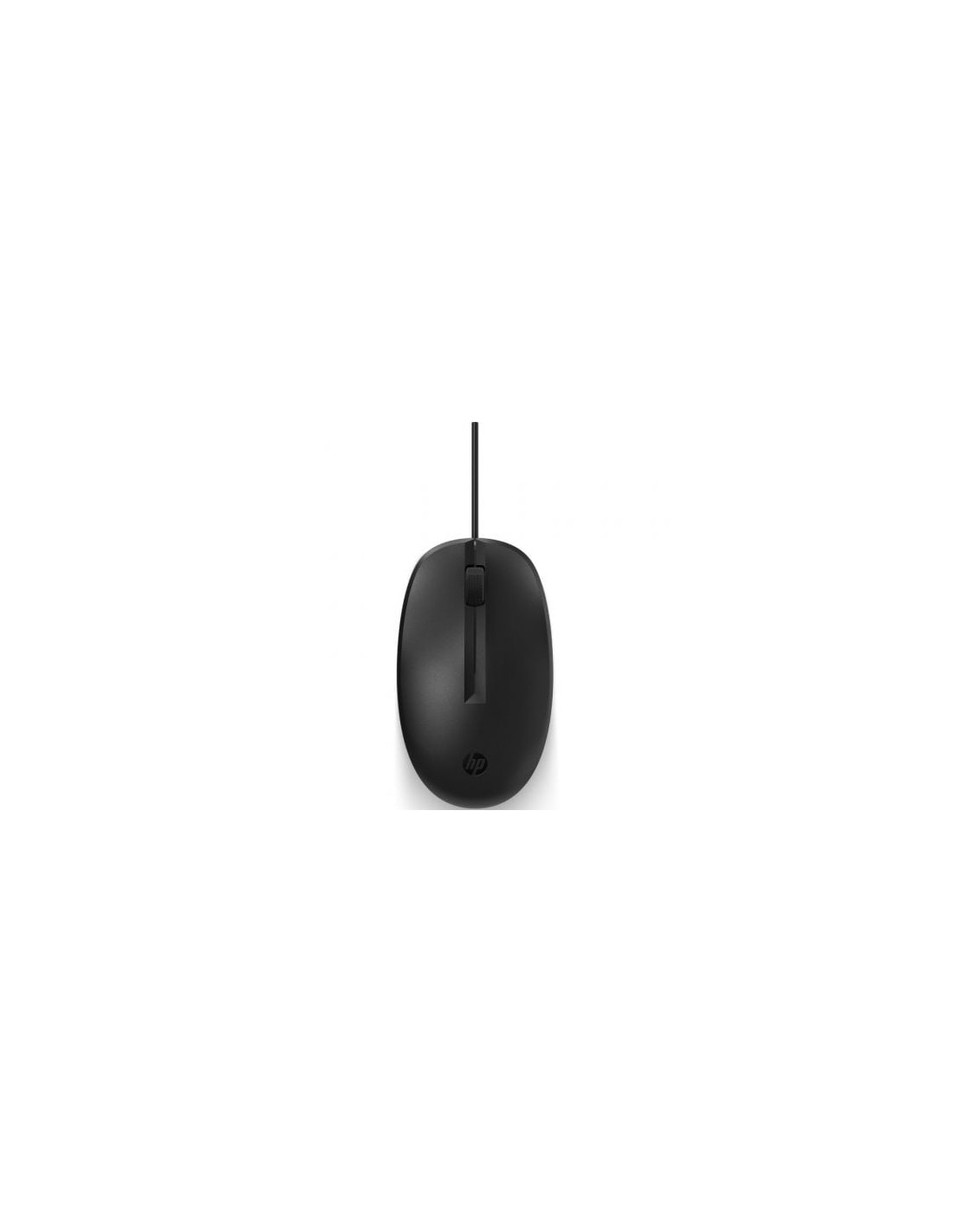 Ratón HP 125, Hasta 1200 DPI, Negro, Formato Bulk | El Ocio Virtual