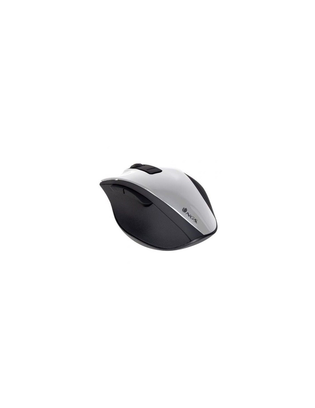 Ratón Inalámbrico NGS Bow, Hasta 1600 DPI, Blanco | El Ocio Virtual