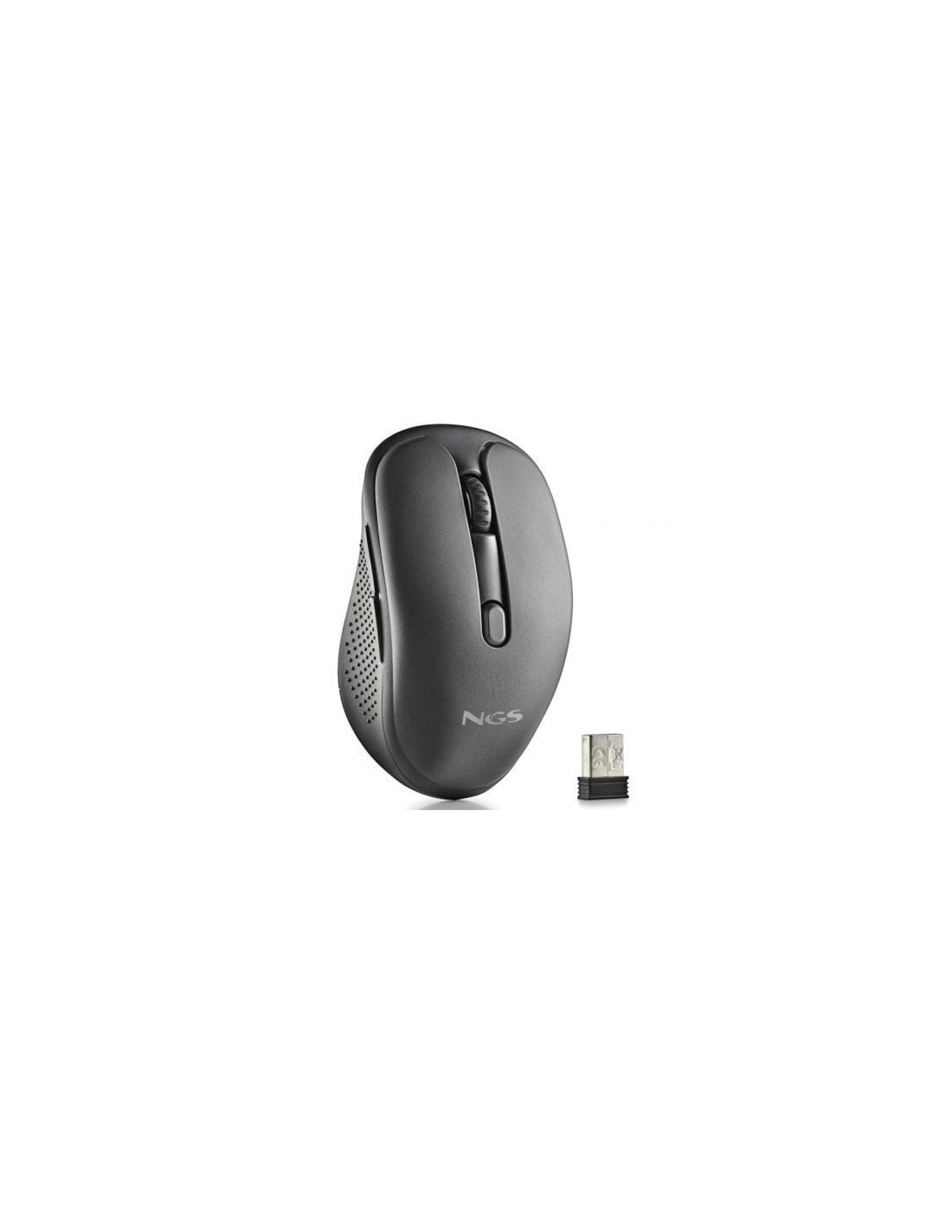 Ratón Inalámbrico NGS Evo Spook silencioso, Batería recargable, Hasta 