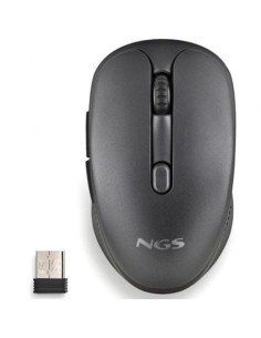 Ratón Inalámbrico NGS Evo Spook silencioso, Batería recargable, Hasta  2