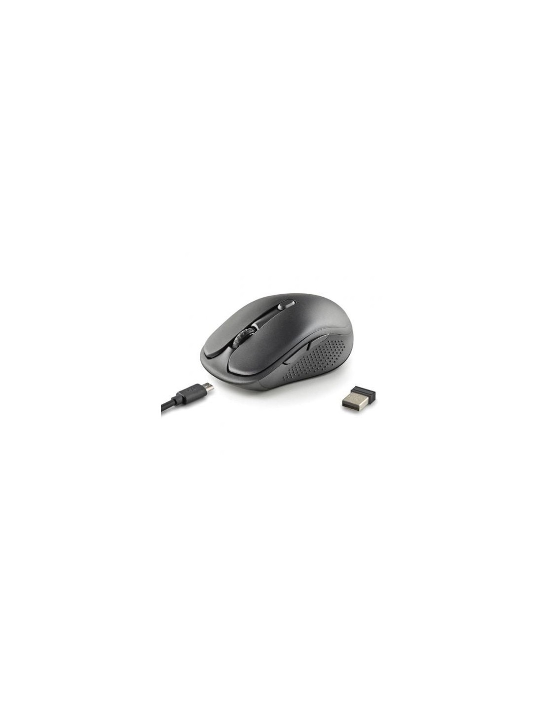 Ratón Inalámbrico NGS Evo Spook silencioso, Batería recargable, Hasta 