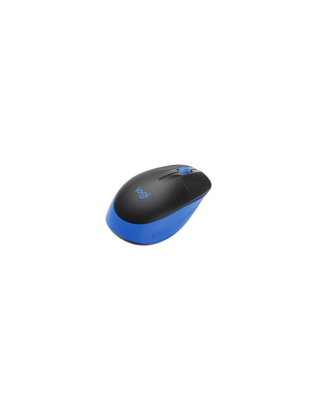 Ratón Inalámbrico Logitech M190, Hasta 1000 DPI, Azul
