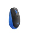 Ratón Inalámbrico Logitech M190, Hasta 1000 DPI, Azul