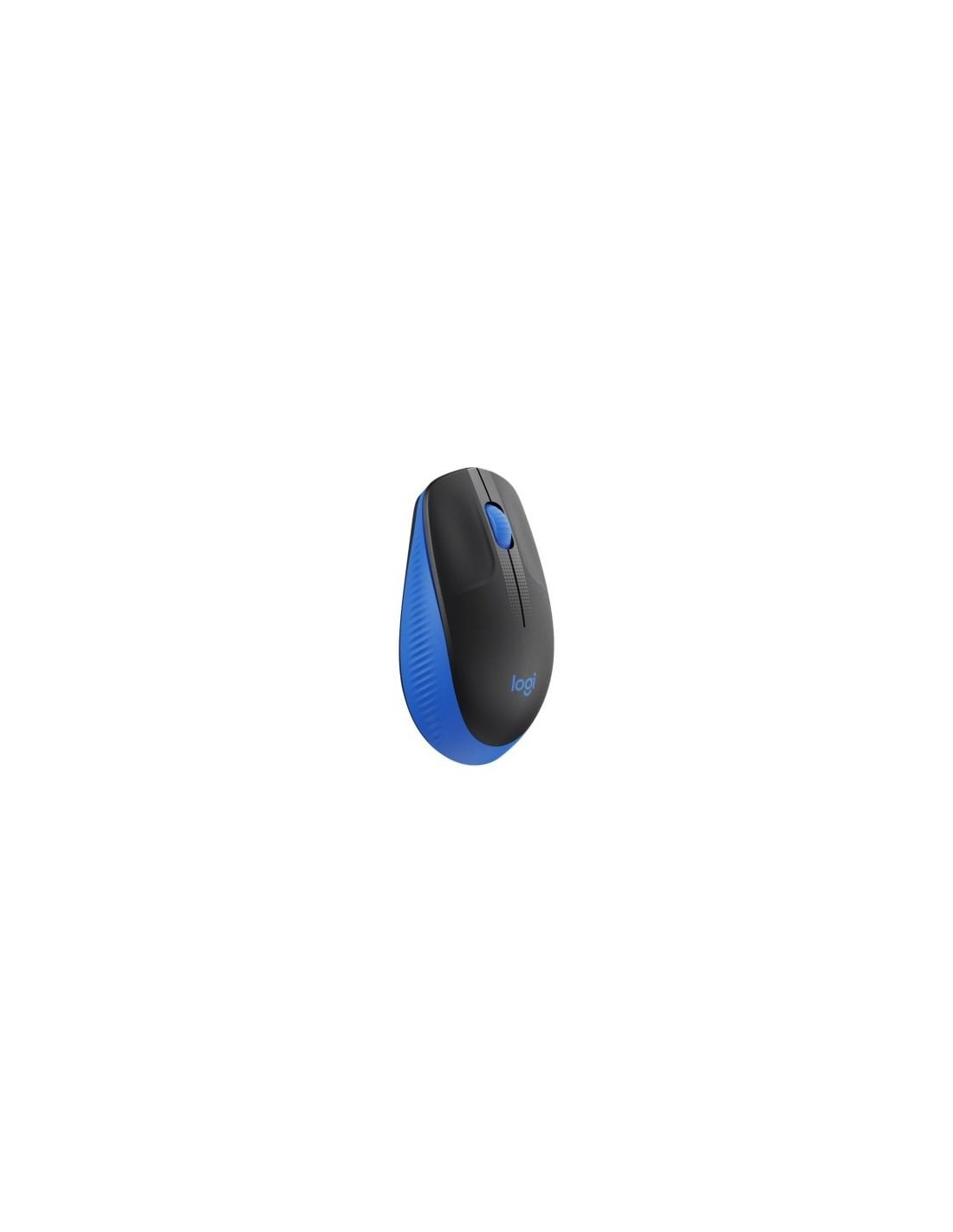Ratón Inalámbrico Logitech M190, Hasta 1000 DPI, Azul