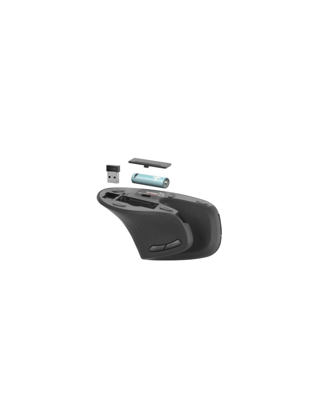 Ratón Gaming Vertical Inalámbrico Mars Gaming MMW-ERGOPRO, Hasta 3200 