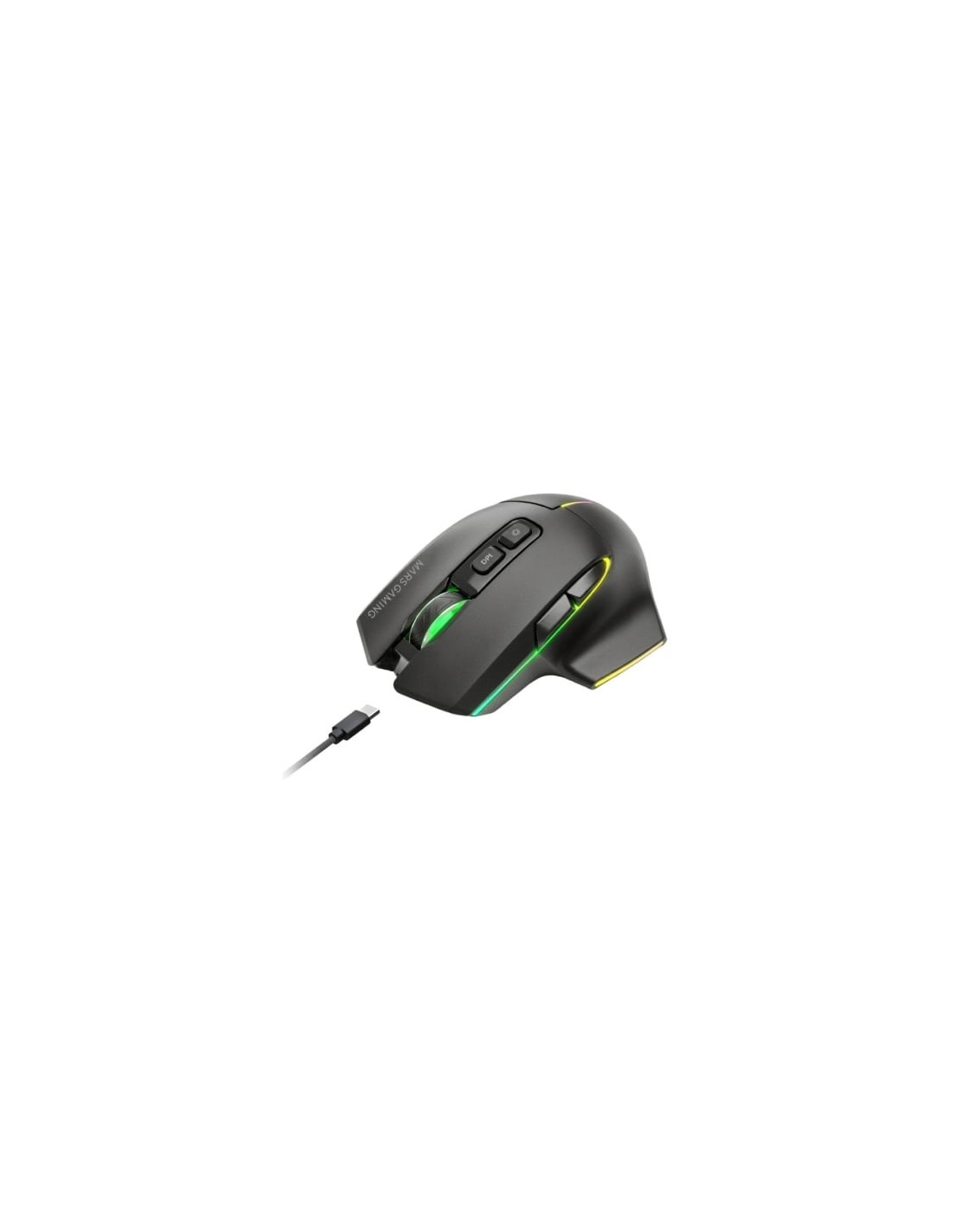 Ratón Inalámbrico Mars Gaming MMW-VECTOR, Batería Recargable, Hasta 12