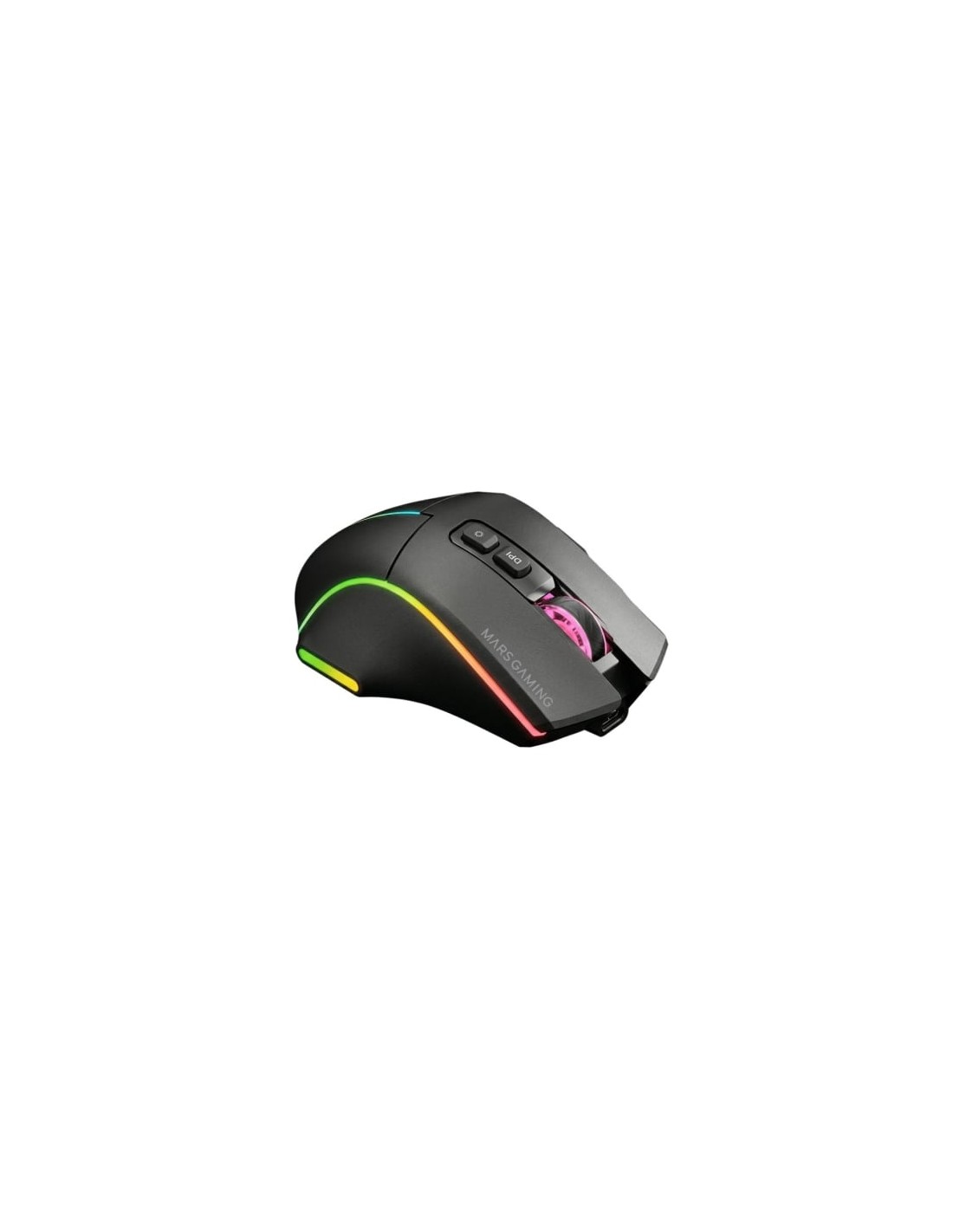 Ratón Inalámbrico Mars Gaming MMW-VECTOR, Batería Recargable, Hasta 12