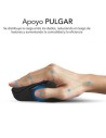 Ratón Ergonómico Inalámbrico Subblim Comfort Ergo Dual Battery, Baterí