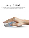 Ratón Ergonómico Inalámbrico Subblim Comfort Ergo Dual Battery, Baterí