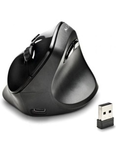 Ratón Vertical Inalámbrico NGS EVO Moksha, Batería recargable, Hasta 2