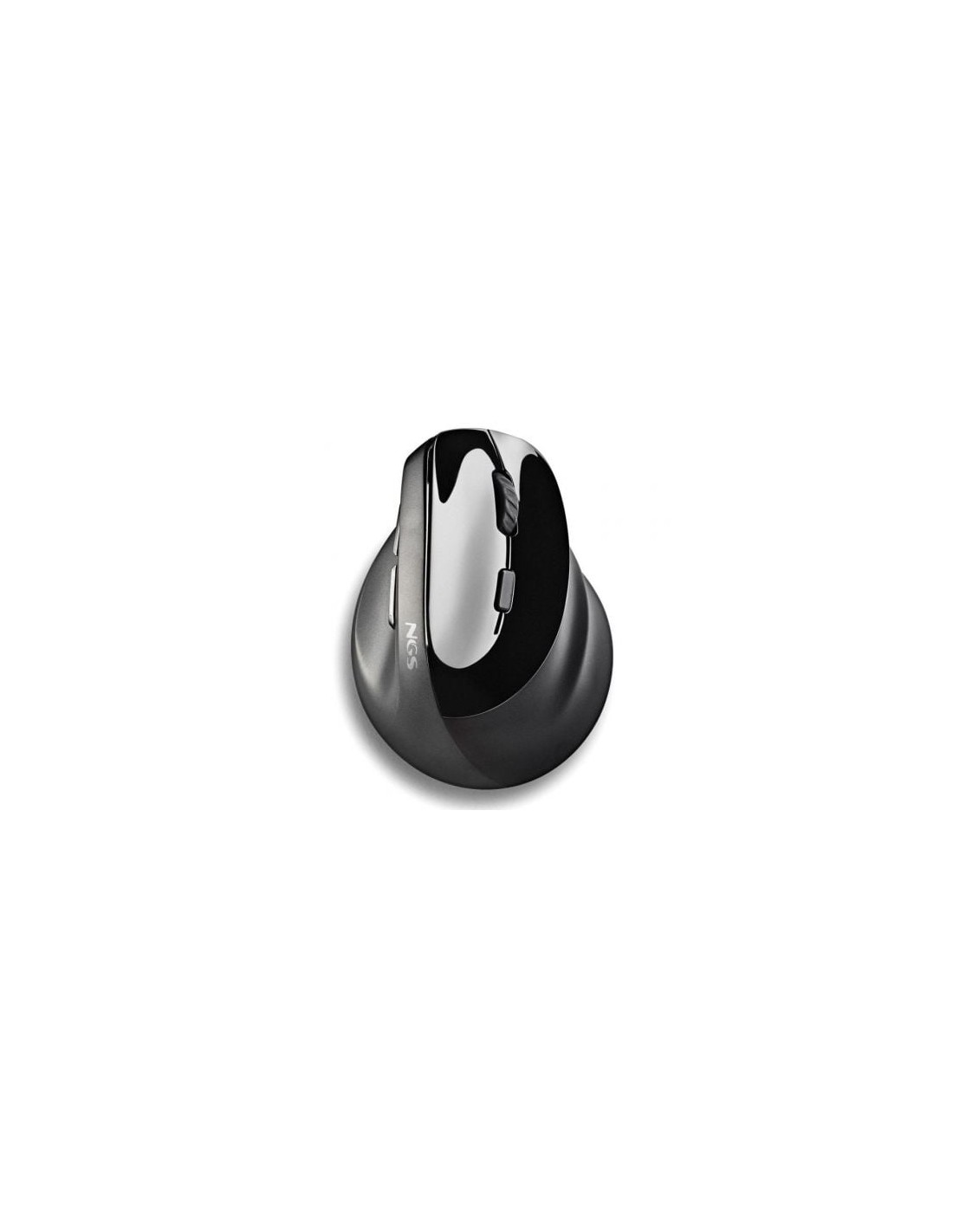 Ratón Vertical Inalámbrico NGS EVO Moksha, Batería recargable, Hasta 2