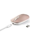 Ratón Inalámbrico NGS Shell-RB, Batería recargable, Hasta 1600 DPI, Az