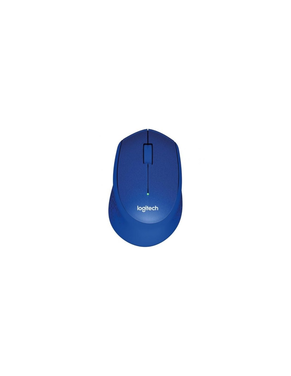 Ratón Inalámbrico Logitech M330 Silent Plus, Hasta 1000 DPI, Azul