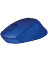 Ratón Inalámbrico Logitech M330 Silent Plus, Hasta 1000 DPI, Azul