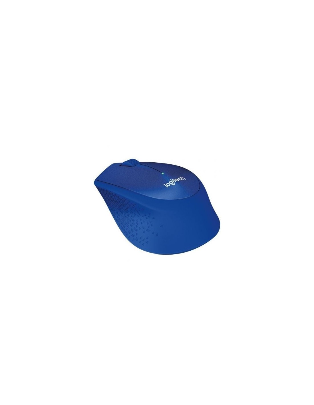 Ratón Inalámbrico Logitech M330 Silent Plus, Hasta 1000 DPI, Azul