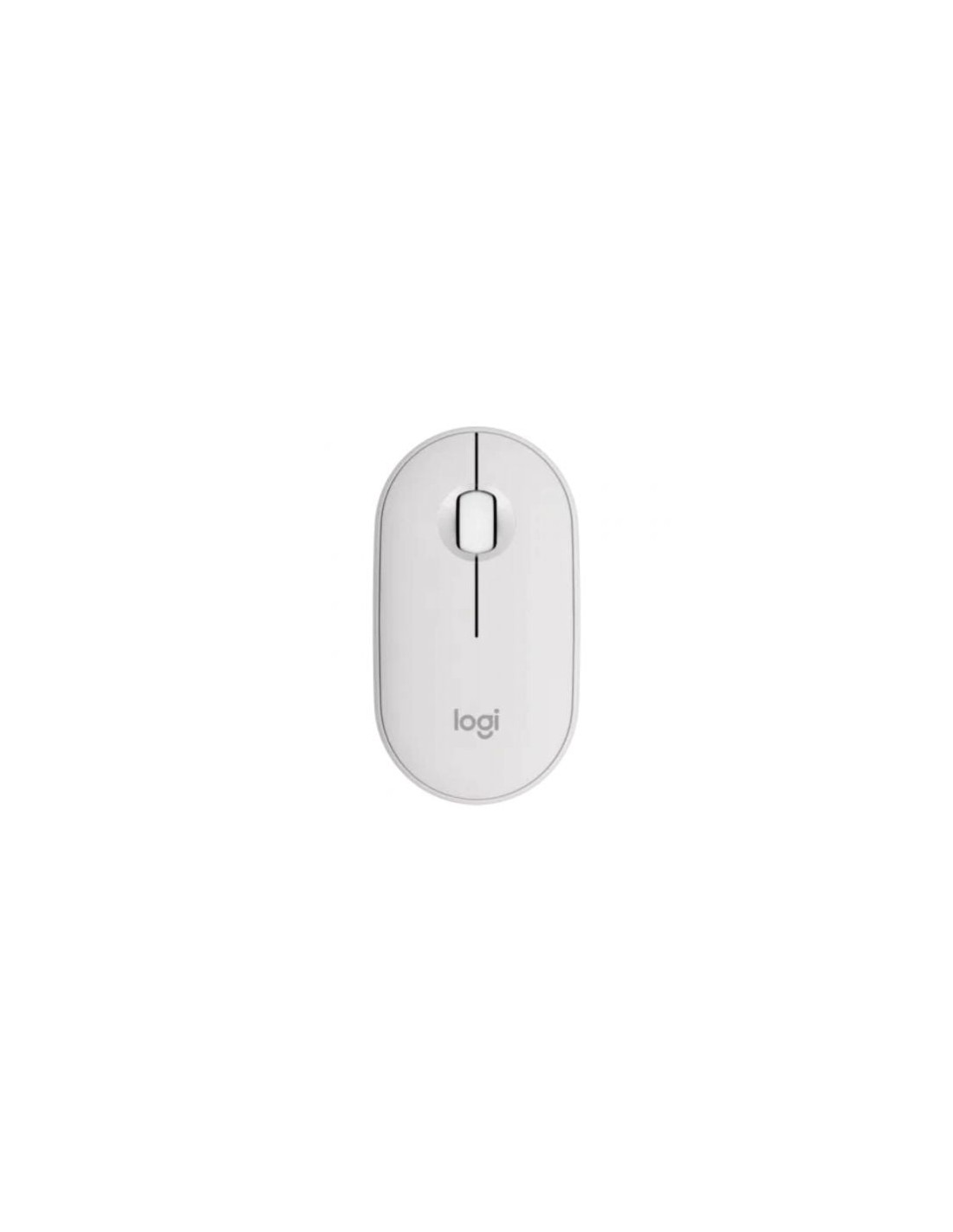 Ratón Inalámbrico Logitech Pebble 2 M350S, Hasta 1000 DPI, Blanco
