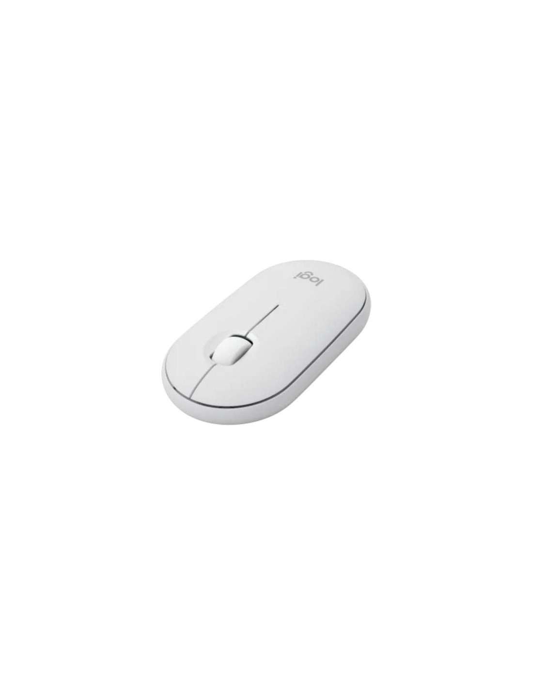 Ratón Inalámbrico Logitech Pebble 2 M350S, Hasta 1000 DPI, Blanco