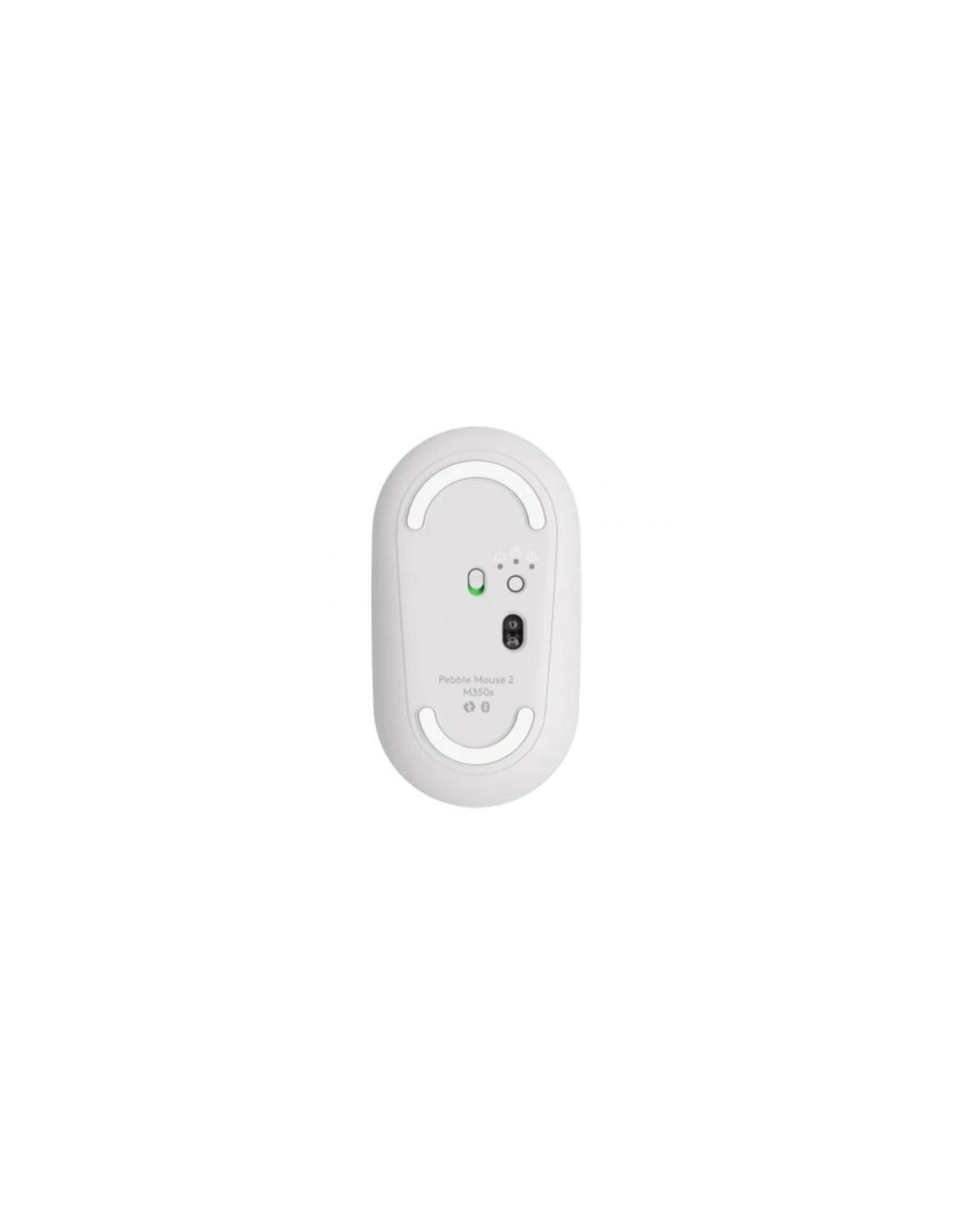 Ratón Inalámbrico Logitech Pebble 2 M350S, Hasta 1000 DPI, Blanco