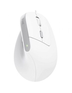 Ratón Vertical Trust Bayo II, Hasta 2400 DPI, Blanco | El Ocio Virtual 2
