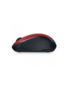 Ratón Inalámbrico Logitech M235, Hasta 1000 DPI, Rojo