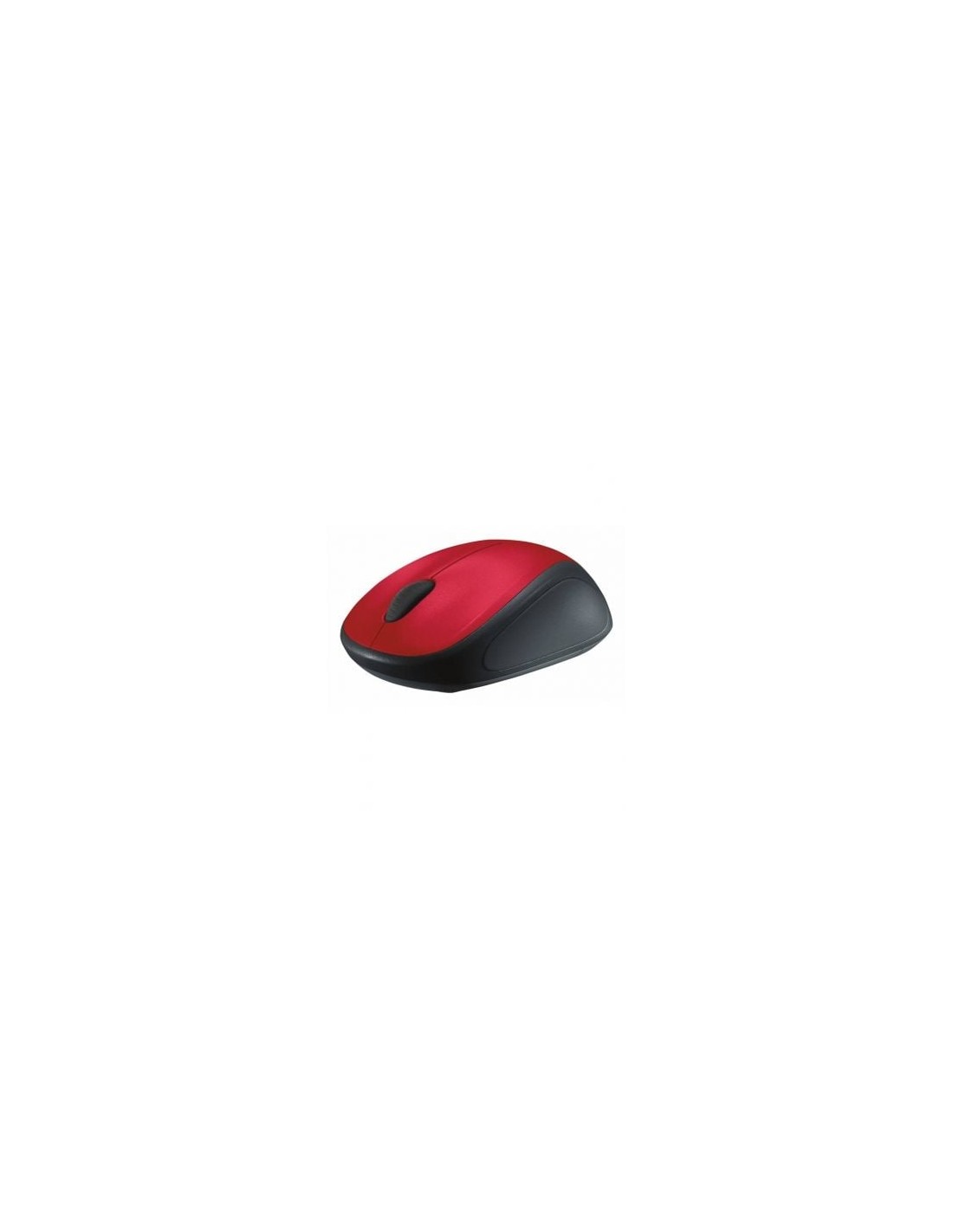 Ratón Inalámbrico Logitech M235, Hasta 1000 DPI, Rojo