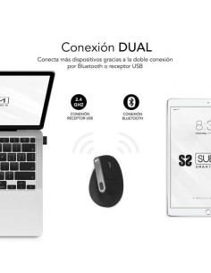 Ratón Ergonómico Inalámbrico Subblim Nature Vertical Ergo Dual Battery 2