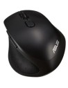 Ratón Inalámbrico Asus MW203 Silencioso, Hasta 2400 DPI, Negro