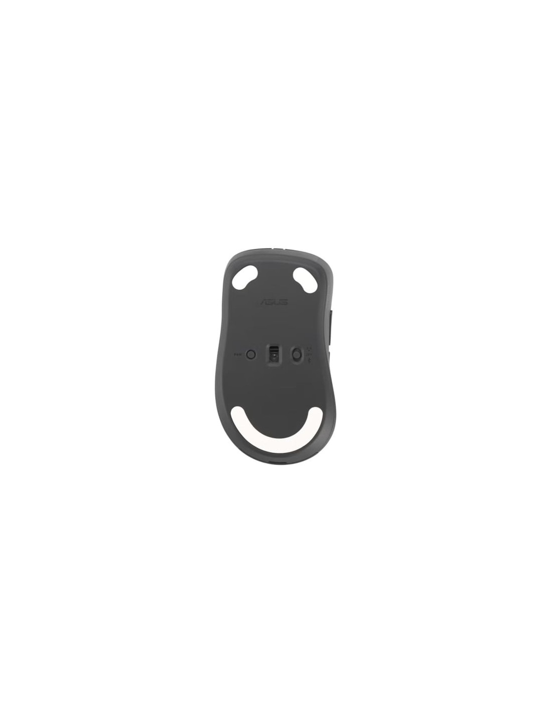 Ratón Inalámbrico Asus MD102, Batería Recargable, Hasta 1600 DPI, Gris