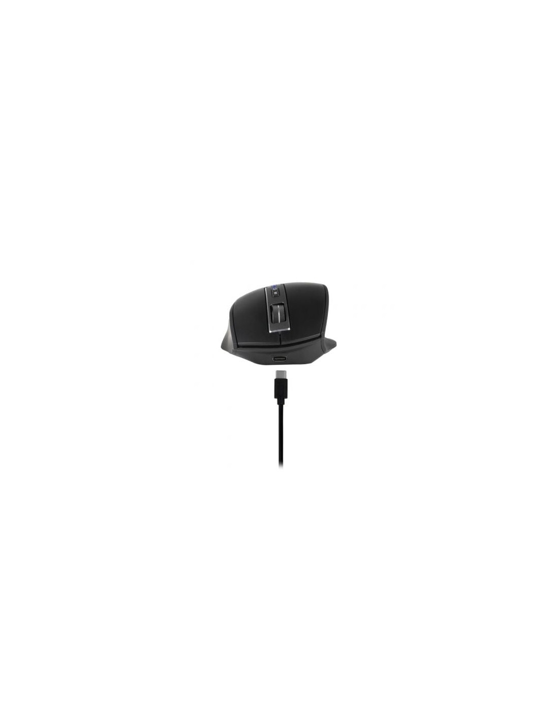 Ratón Ergonómico Inalámbrico NGS BLUR-RB, Batería recargable, Hasta 32