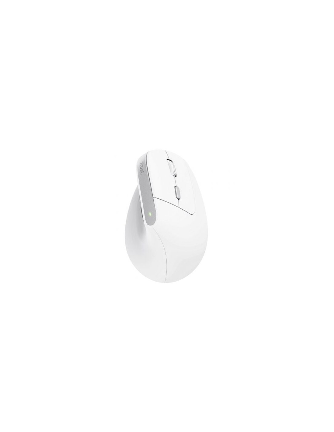 Ratón Vertical Inalámbrico Trust Bayo II, Batería recargable, Hasta 24