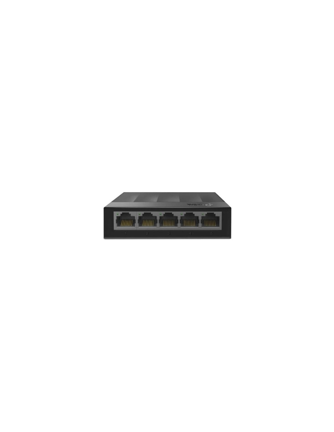 Switch TP-Link LS1005G 5 puertos, RJ-45 10/100/1000 | El Ocio Virtual