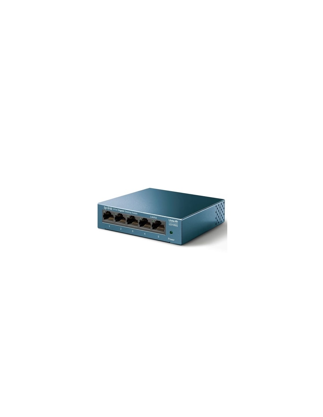 Switch TP-Link LS105G 5 puertos, RJ-45 10/100/1000 | El Ocio Virtual