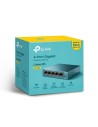 Switch TP-Link LS105G 5 puertos, RJ-45 10/100/1000 | El Ocio Virtual