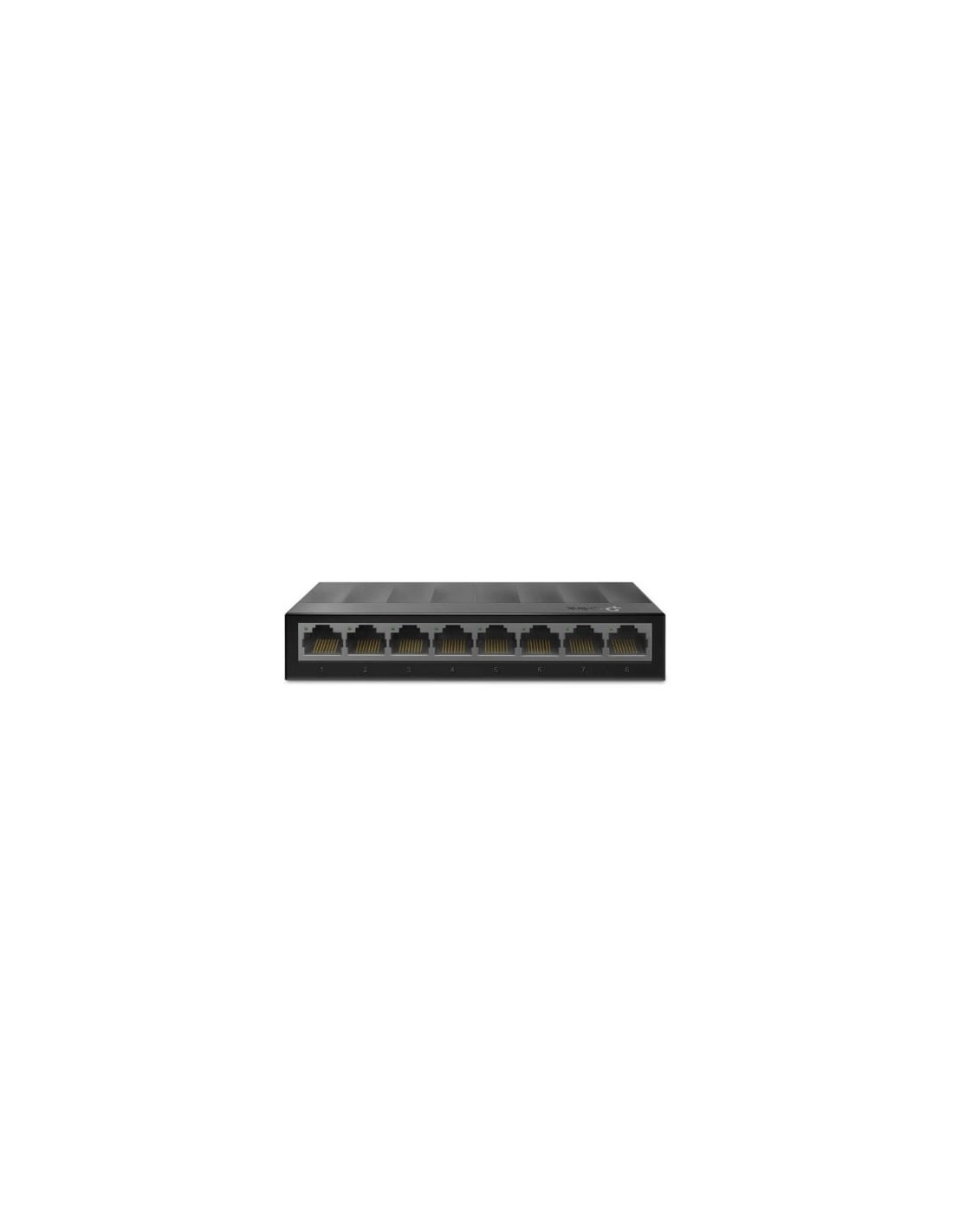 Switch TP-Link LS1008G 8 puertos, RJ-45 10/100/1000 | El Ocio Virtual