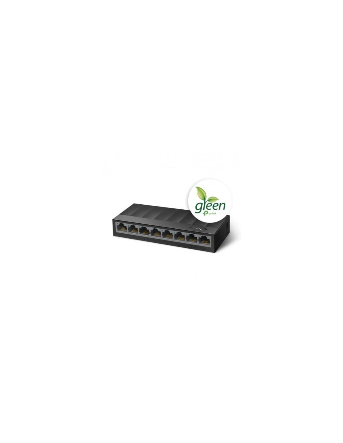 Switch TP-Link LS1008G 8 puertos, RJ-45 10/100/1000 | El Ocio Virtual