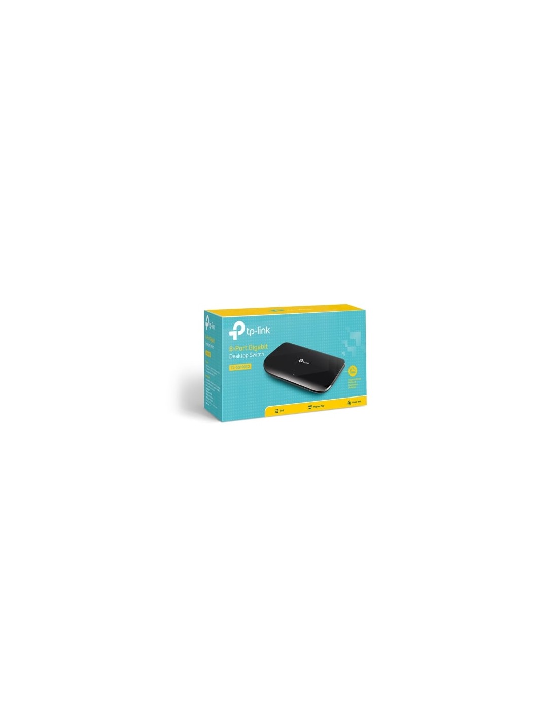 Switch TP-Link TL-SG1008D 8 puertos, RJ-45 10/100/1000