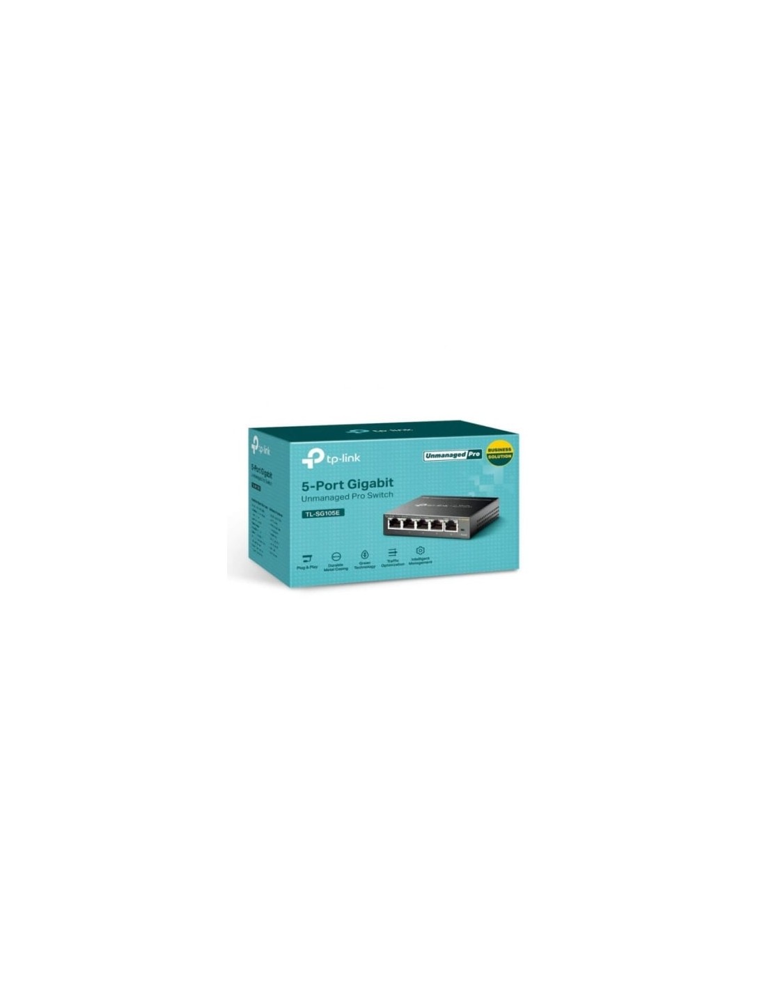 Switch TP-Link Easy Smart TL-SG105E 5 puertos, RJ-45 10/100/1000