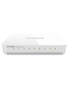 Switch D-Link GO-SW-8G 8 puertos, RJ-45 10/100/1000 | El Ocio Virtual