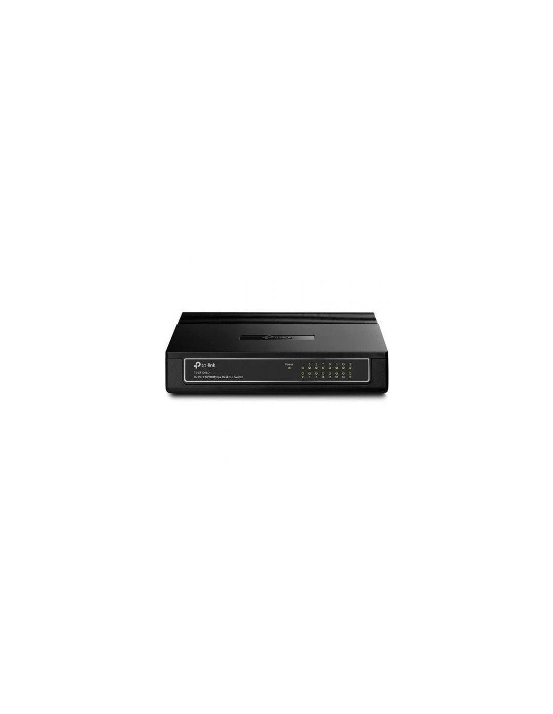 Switch TP-Link TL-SF1016D 16 puertos, RJ-45 10/100 | El Ocio Virtual