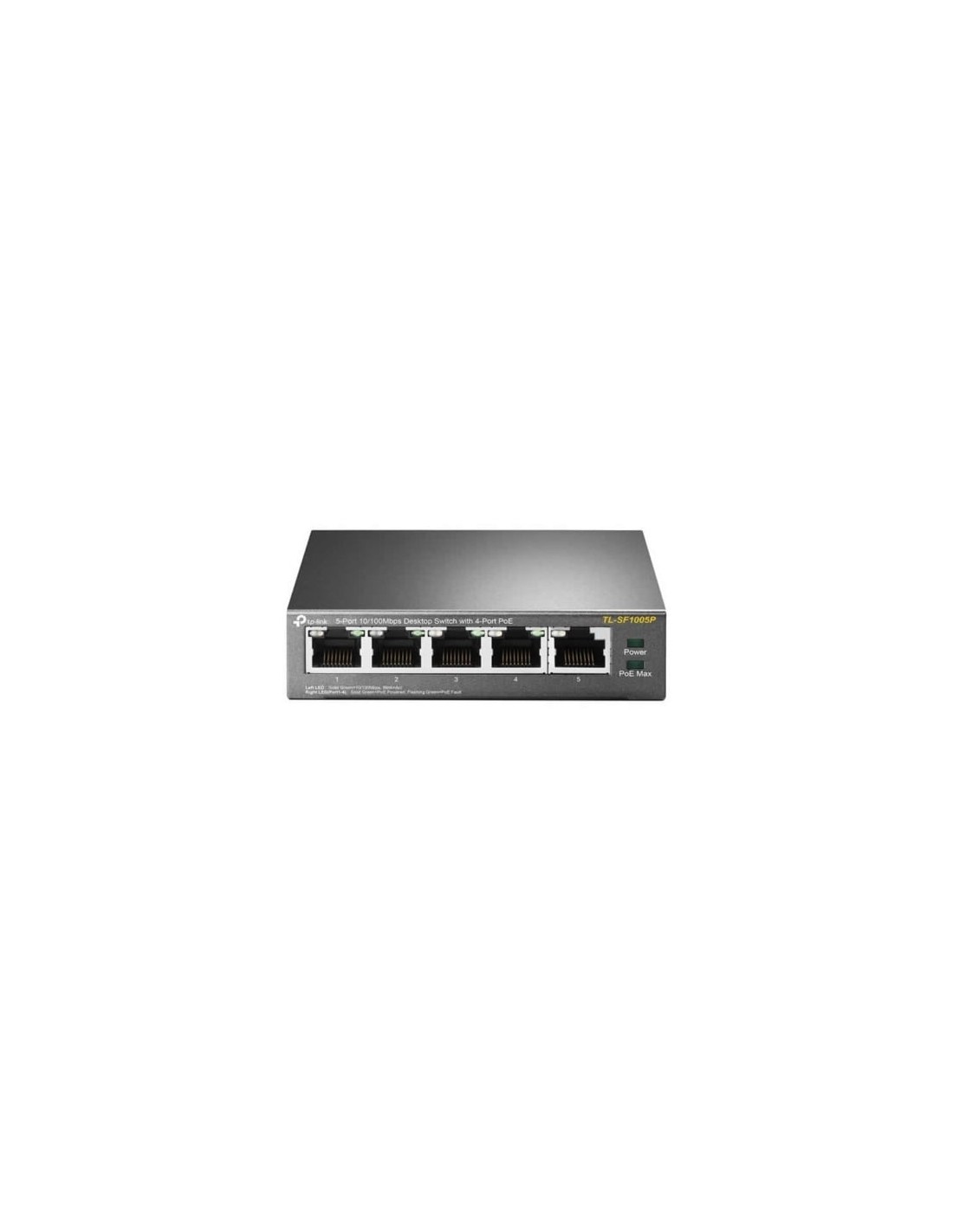 Switch TP-Link TL-SF1005P 5 puertos, RJ-45 10/100 PoE