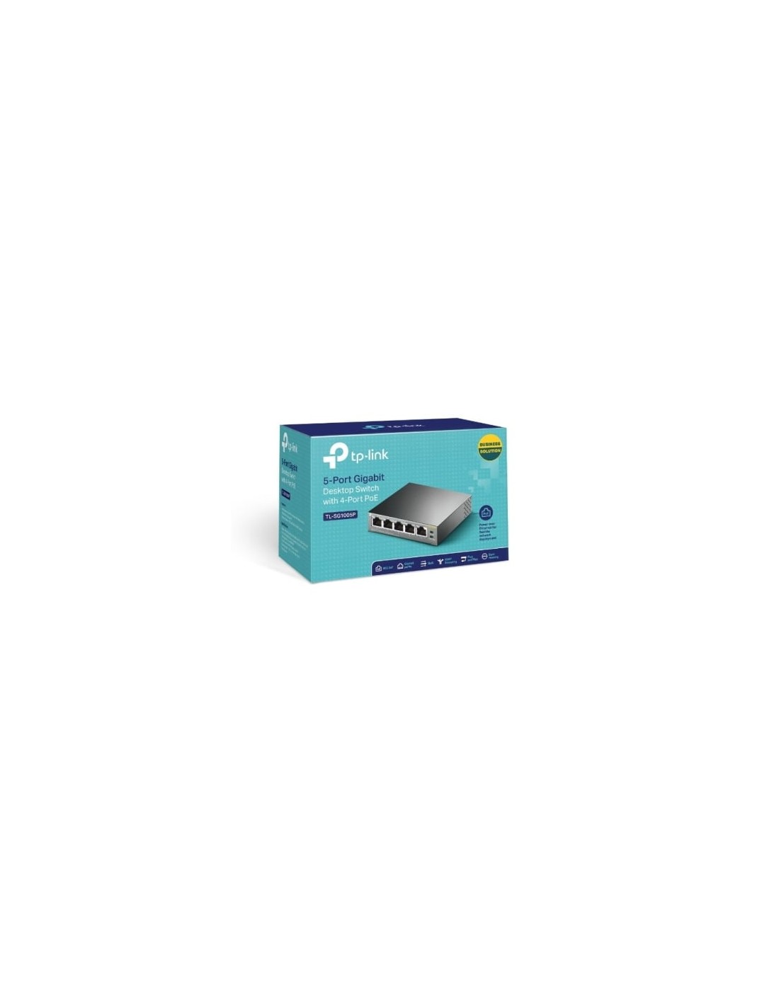 Switch TP-Link TL-SF1005P 5 puertos, RJ-45 10/100 PoE