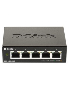 Switch D-Link DGS-1100-05V2 5 puertos, RJ-45 10/100/1000 2