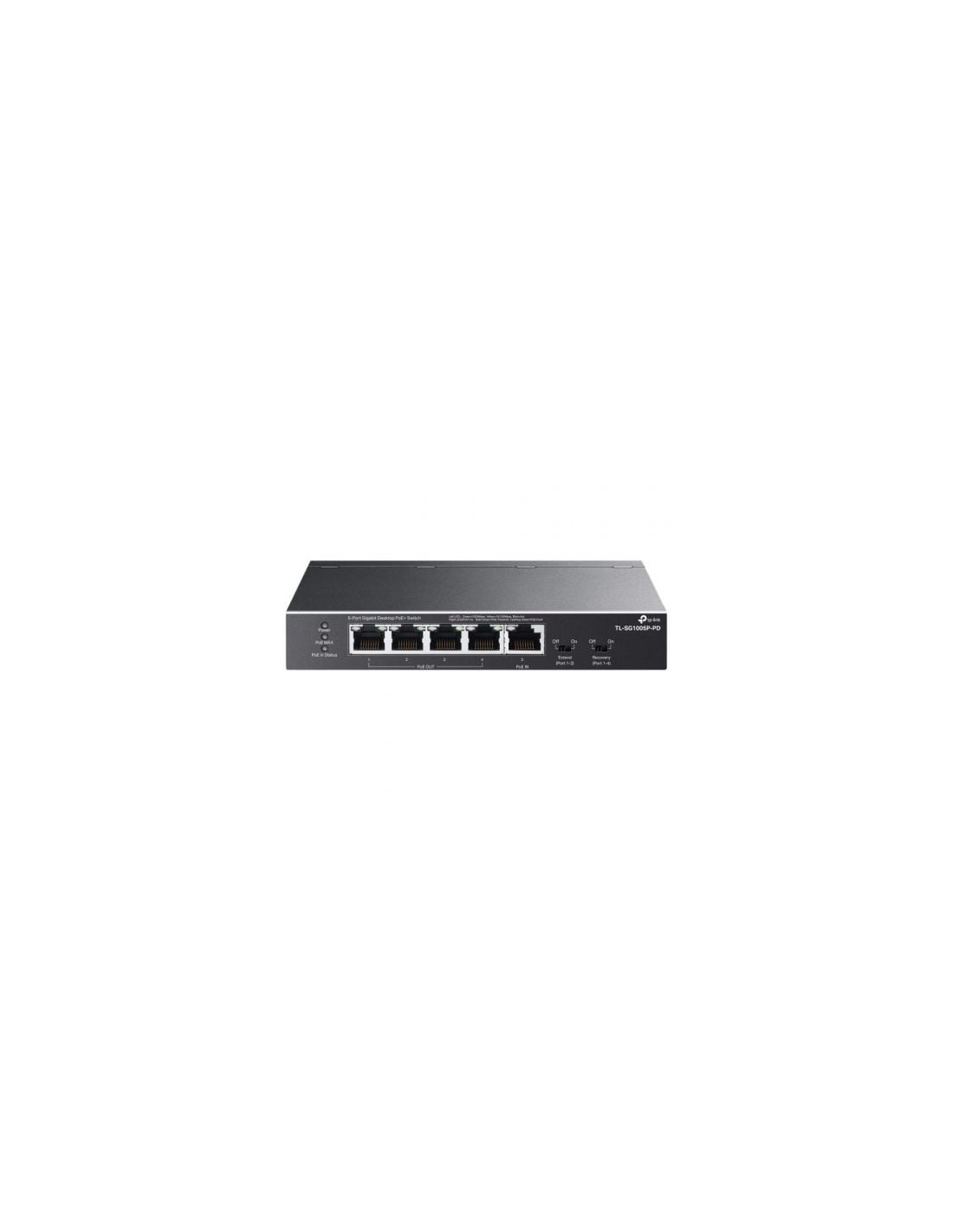 Switch TP-Link TL-SG1005P-PD 5 puertos, RJ-45 2.5 Gbps PoE