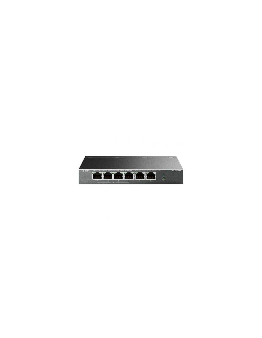 Switch TP-Link TL-SF1006P 6 puertos, RJ-45 10/100 PoE