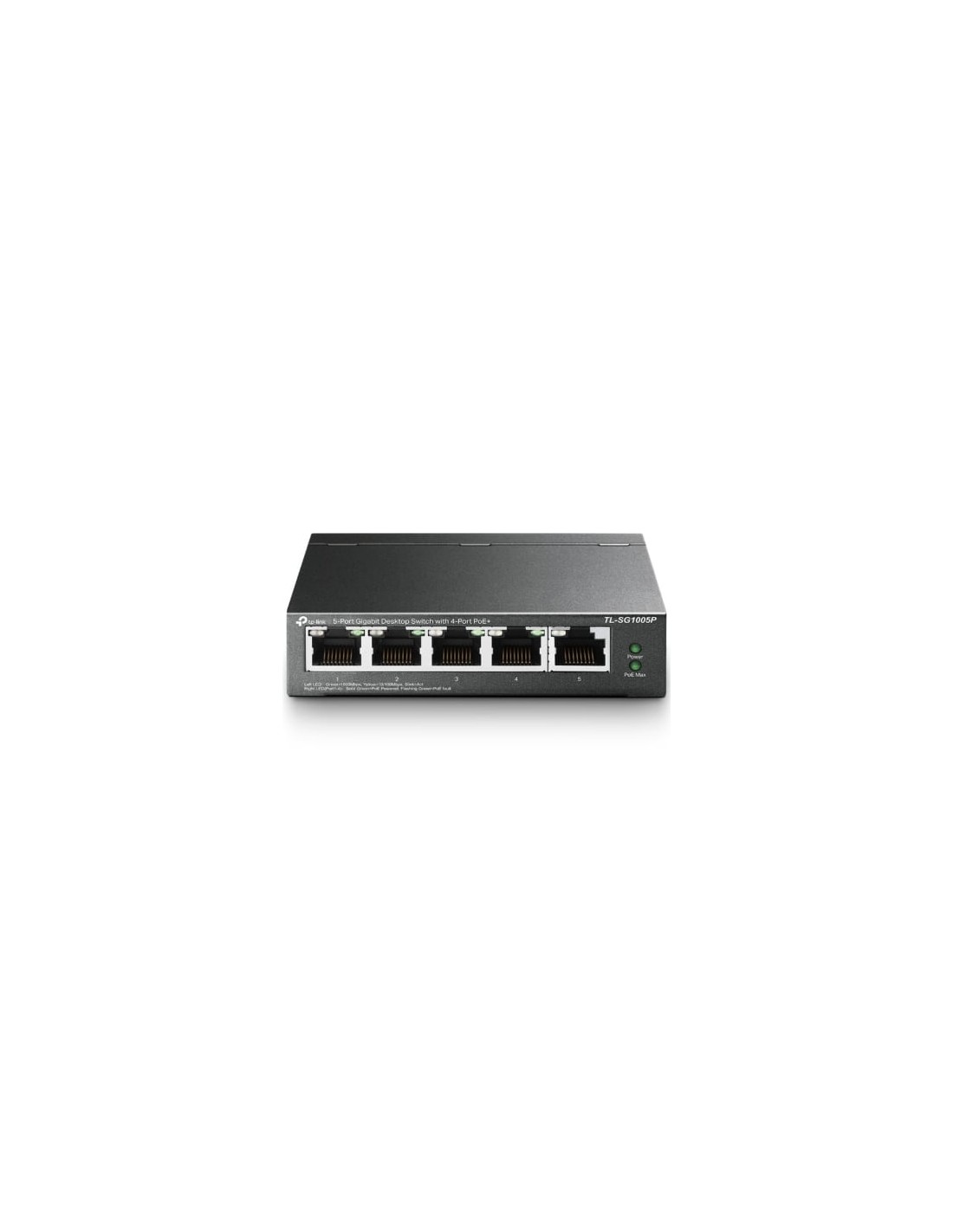 Switch TP-Link TL-SG1005P 5 puertos, RJ-45 10/100/1000 PoE